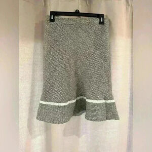 Women’s Gray Wool Gap Skirt